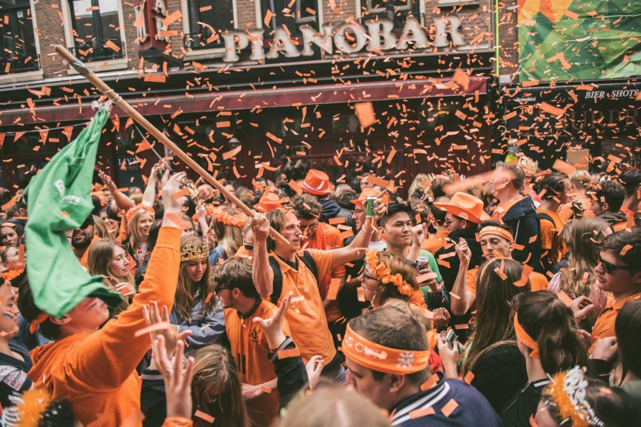 The Esn Kingsday Campsite Amsterdam Esterno foto
